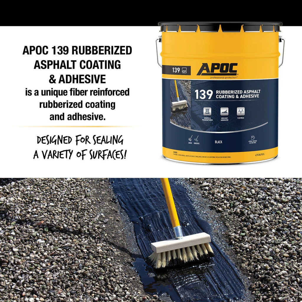 APOC® 139 Rubberized Asphalt Coating & Adhesive