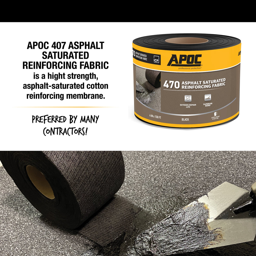APOC® 470Asphalt Saturated Reinforcing Fabric