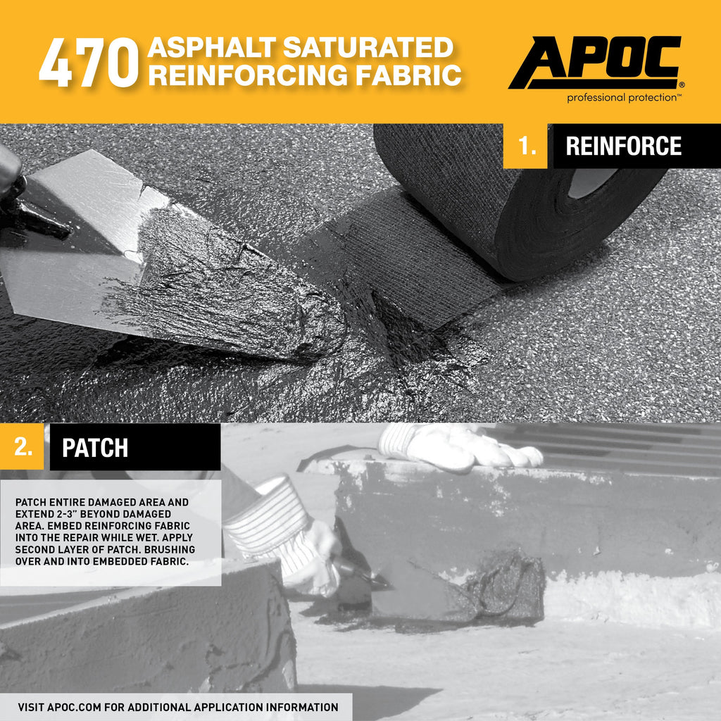 APOC® 470Asphalt Saturated Reinforcing Fabric