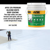 APOC<sup>®</sup> 576<br>Premium Silicone White Roof Coating