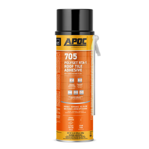 APOC 705 POLYSET RTA-1 ROOF TILE ADHESIVE